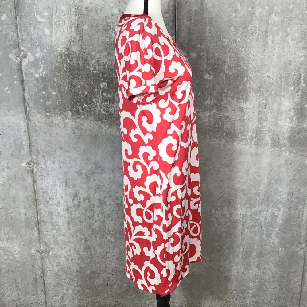Diane Von Furstenberg Beth Dress Womens Silk Jersey Stretch Mini w/ Pockets SZ 8 - Picture 6 of 12